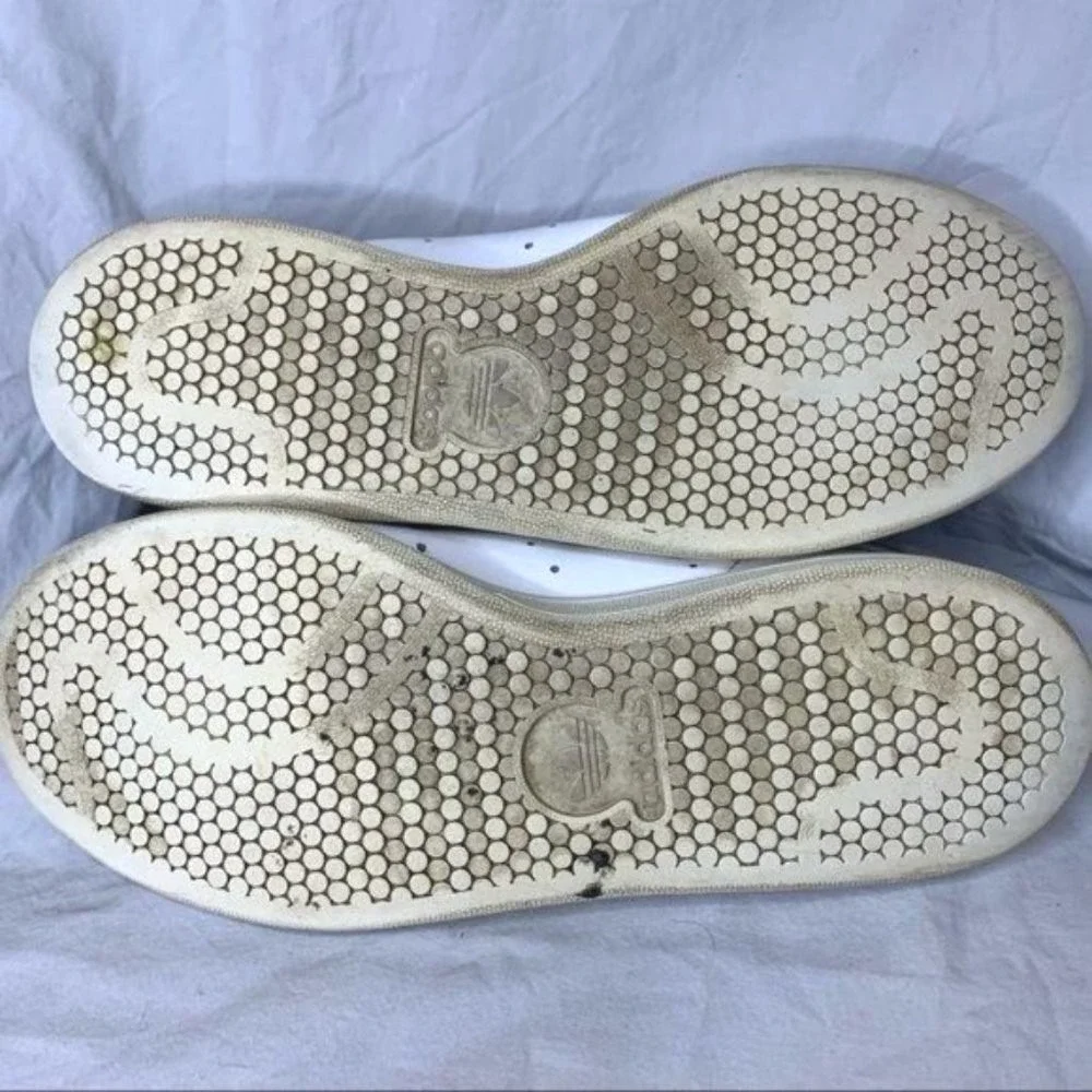 Adidas Stan Smith White Green Leather‎ Sneakers M20605 Mens 6.5 Womens 7.5